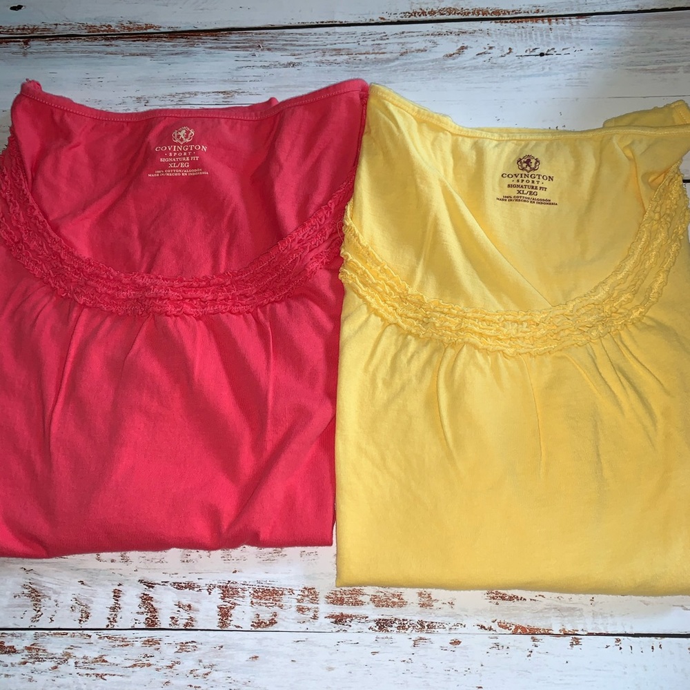 Set of 2 Covington Sport Tank Tops